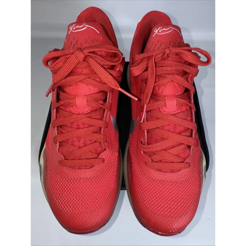 Nike Kobe 10 X TB University‎ Red White 813030-602 Men US 9 Size